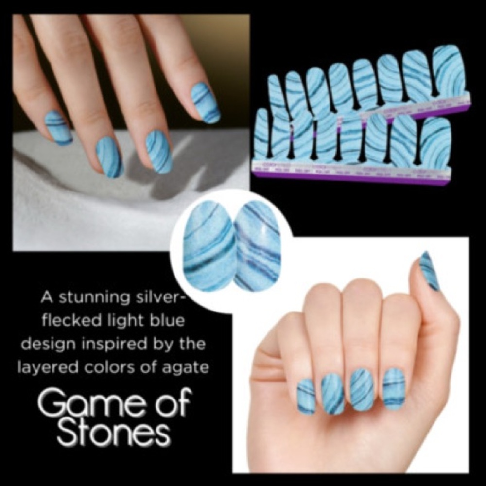 Color Street Nail Polish Strips: Game of Stones